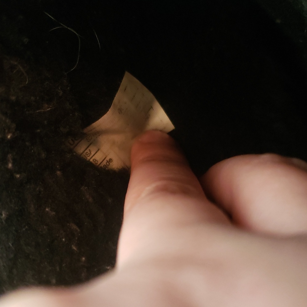 Ugg Boots Patchwork Black Sparkles Gray Size 8 - image 7